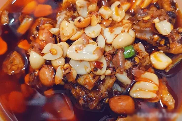 图片[1]-成都名菜二姐兔丁做法教程-配方档案馆