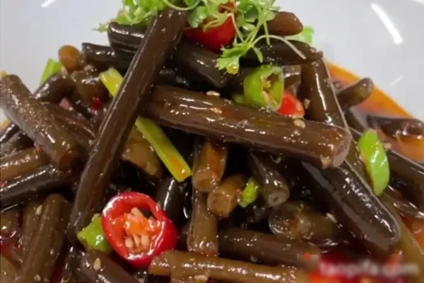 图片[1]-酸辣海笋（海带丝）视频教程-配方档案馆