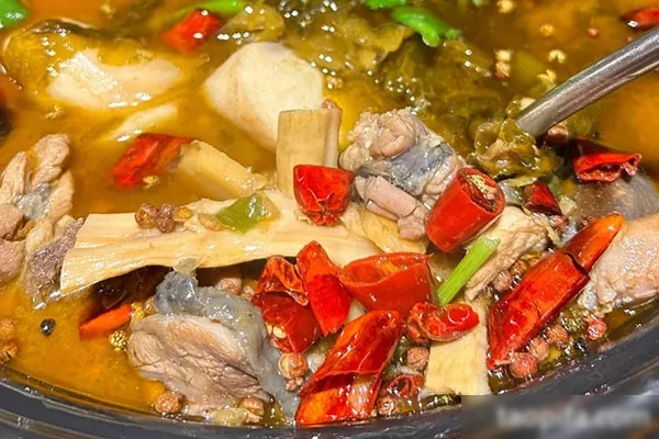 图片[1]-正宗四川酸菜鸡做法饭店商用技术配方和视频教程-配方档案馆