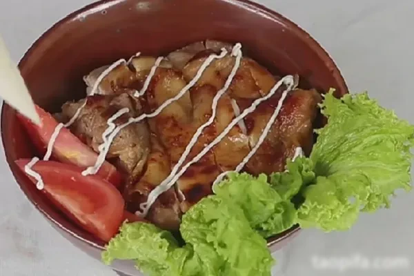 图片[1]-照烧美乃滋鸡肉饭超美味高颜值易操作-配方档案馆