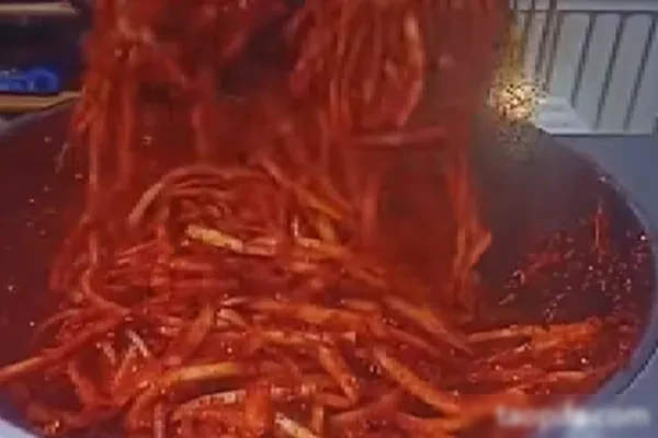 图片[1]-韩式拌桔梗视频教程-配方档案馆