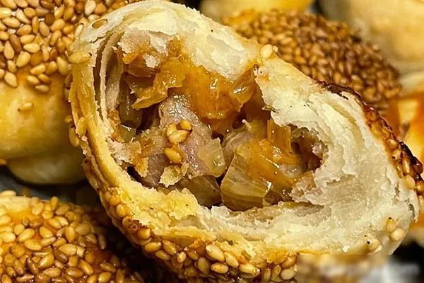 图片[1]-棋子烧饼-唐山著名小吃配方和视频教程-配方档案馆