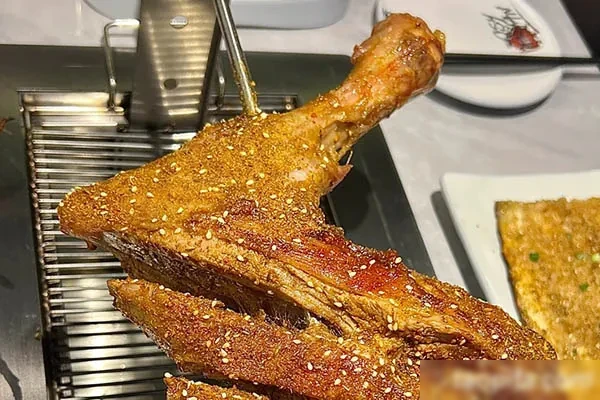 特色烤羊腿视频教程-配方档案馆