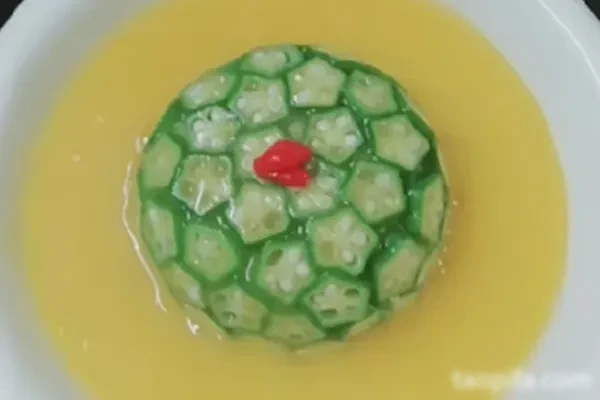 图片[1]-金汤淮山酿秋葵视频教程-配方档案馆