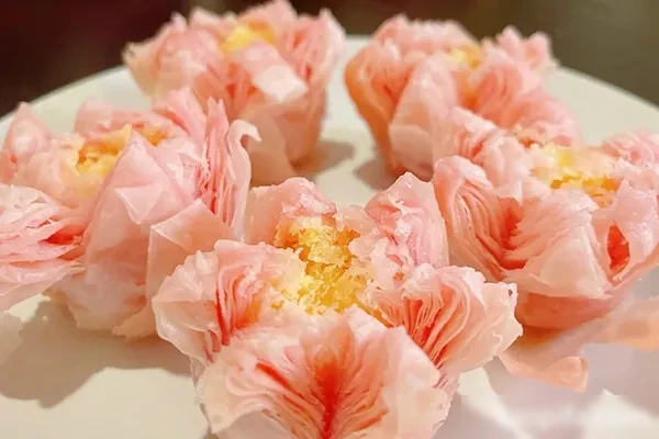 图片[1]-小包酥3重奏：双色百合酥 荷花酥 莲花酥技术-配方档案馆