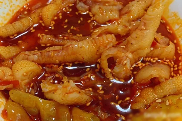 川味红油凤爪(酸辣鸡爪王鸡肉)技术配方和视频教程-配方档案馆