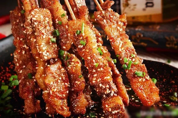 京螺山庄烤肉串视频教程-配方档案馆