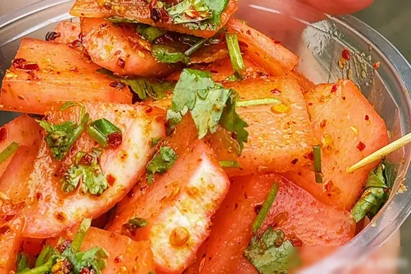 图片[1]-酸辣萝卜 酸辣白菜视频教程-配方档案馆