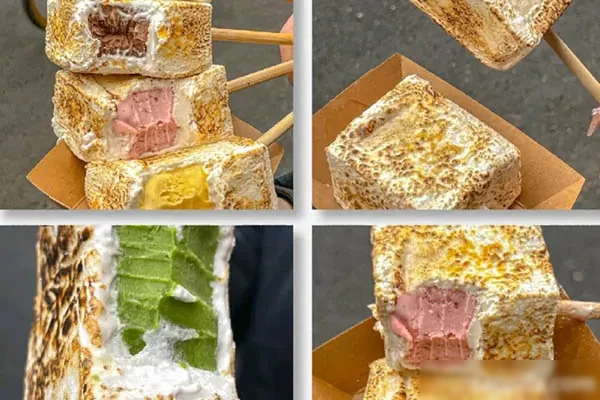 火烤棉花糖冰淇凌视频教程-配方档案馆