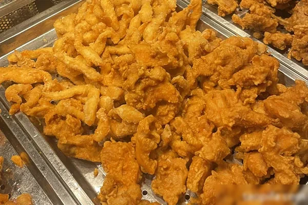 图片[1]-炸鸡地摊（香酥蘑菇+鸡锁骨+中式炸鸡）-配方档案馆