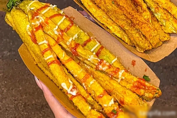 图片[1]-劈腿茄子做法教程（家用商用均可）技术配方和视频教程-配方档案馆