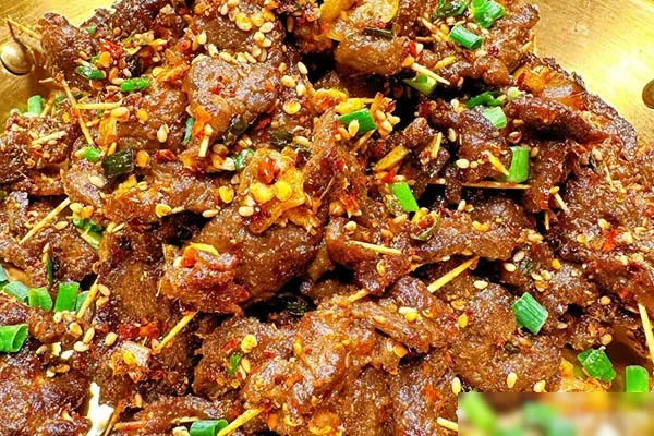 图片[1]-牙签牛肉制作教程-配方档案馆