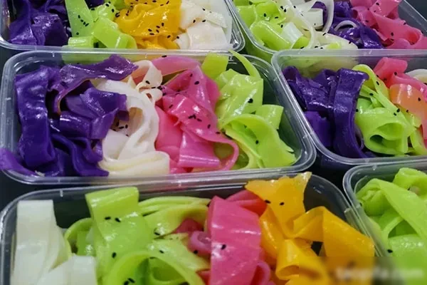 图片[1]-拯救没胃口五彩凉皮卷凉皮凉面技术配方和视频教程-配方档案馆