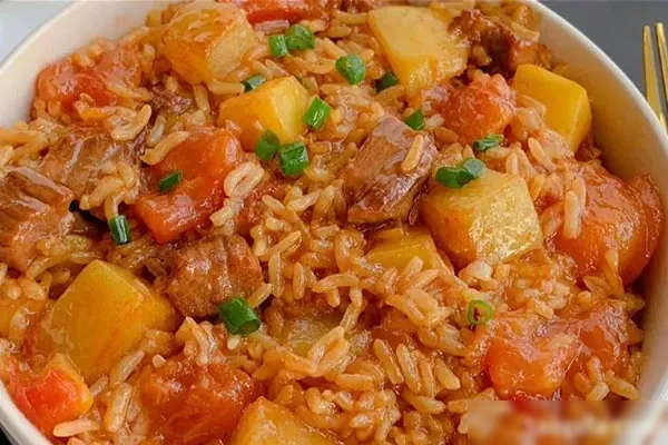 图片[1]-黑椒牛肉焖饭技术配方和视频教程-配方档案馆