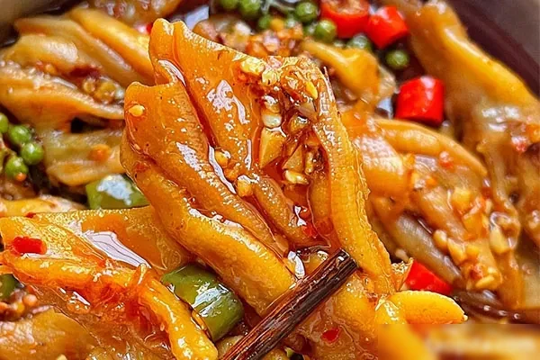 图片[1]-黄椒酸辣鸭掌视频教程-配方档案馆