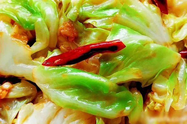 图片[1]-包菜炒粉条 手撕包菜视频教程-配方档案馆