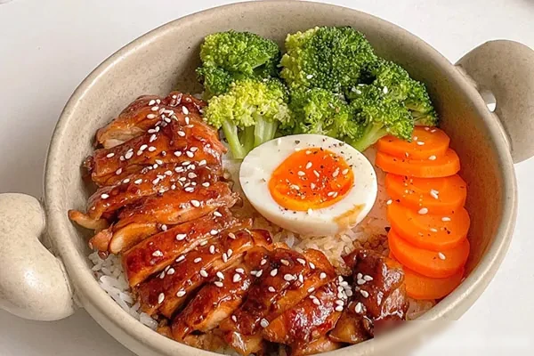 图片[1]-日式照烧鸡腿饭视频教程-配方档案馆