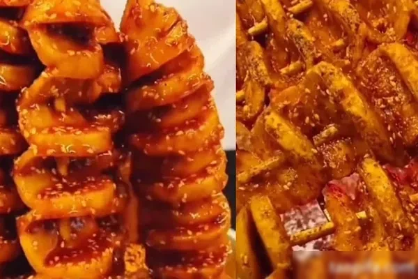 网红红油烤面筋技术视频教程-配方档案馆