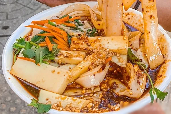 凉粉凉面凉皮技术配方和视频教程（合集）-配方档案馆