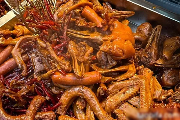 麻辣鸭货卤汤制作肉菜通用技术视频教程-配方档案馆