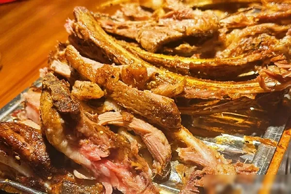 蒙古原味烤羊排法式三味羊排配烤蔬菜技术配方和视频教程-配方档案馆