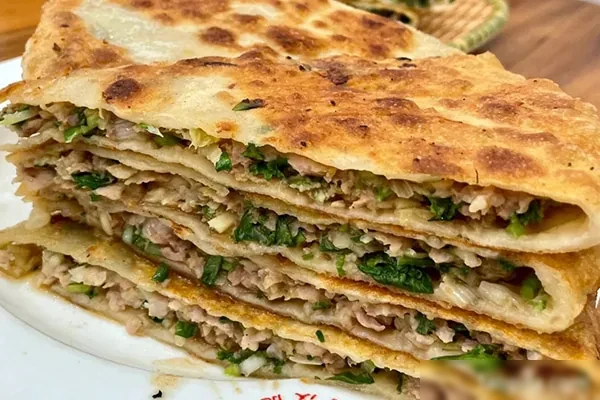 红油煎饼和黄河夹肉饼制作技术视频-配方档案馆