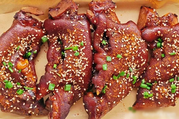 秘制烤猪蹄视频教程-配方档案馆