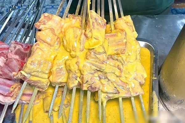 图片[1]-新式挂糊新疆羊肉串技术视频教程-配方档案馆