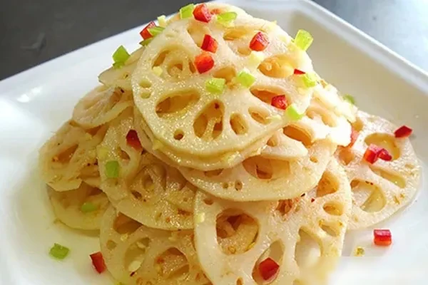 图片[1]-姜汁藕片视频教程-配方档案馆