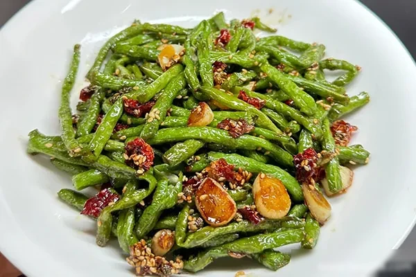 图片[1]-干煸豆角（芸豆）  视频教程-配方档案馆
