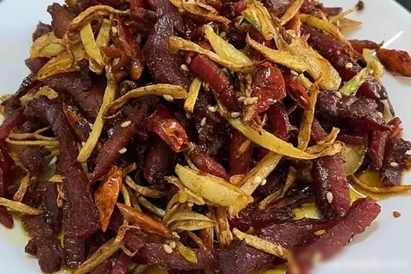 干煸牛肉技术配方和视频教程-配方档案馆