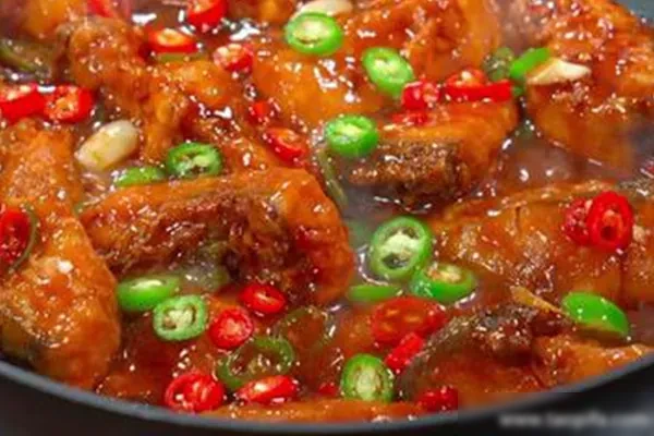 图片[1]-肉焖红烧鱼教学视频-配方档案馆